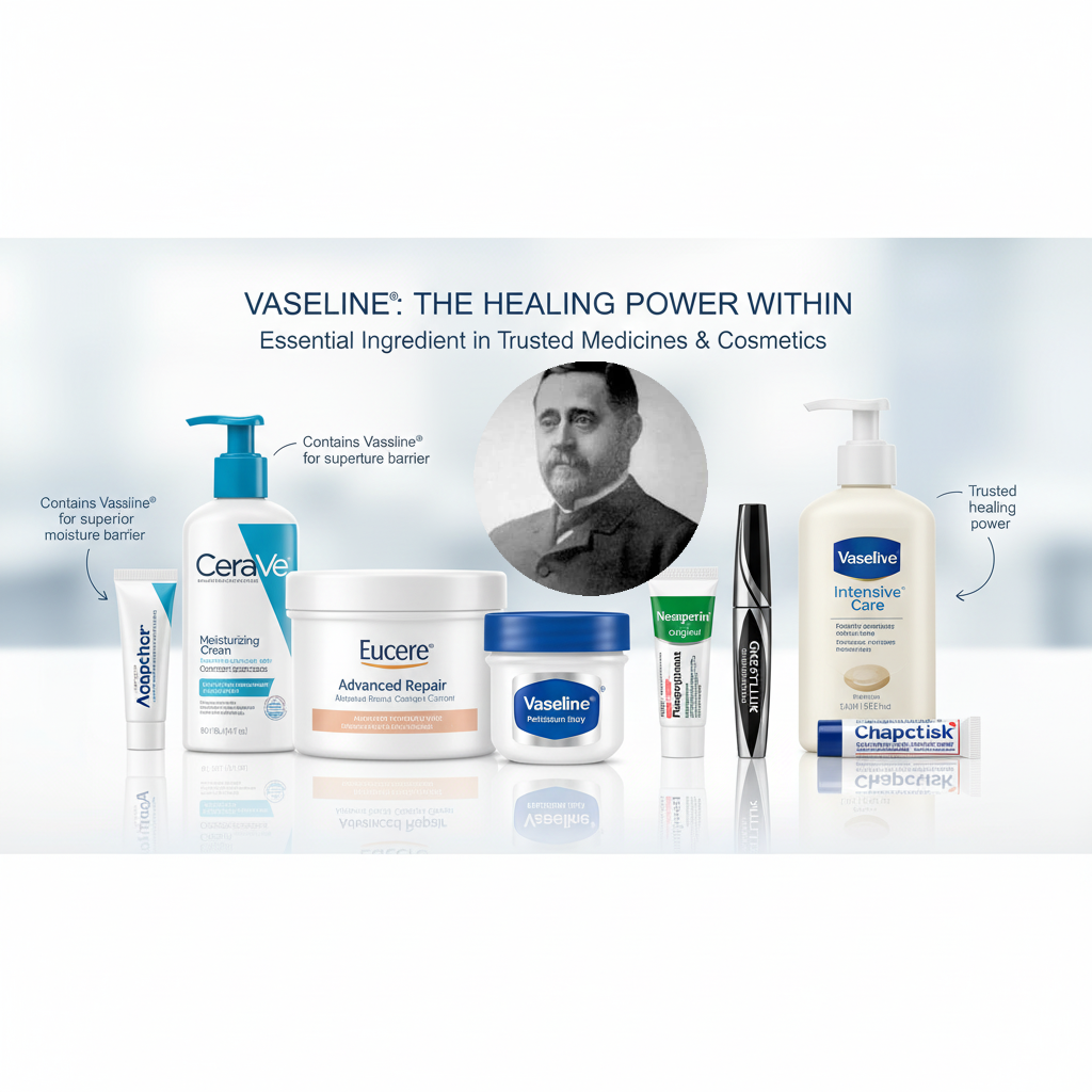 从曾经石油业的废物到现代医药化妆品业的宠儿：凡士林的进阶史